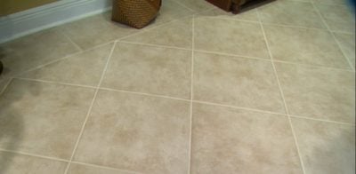 Tile floor