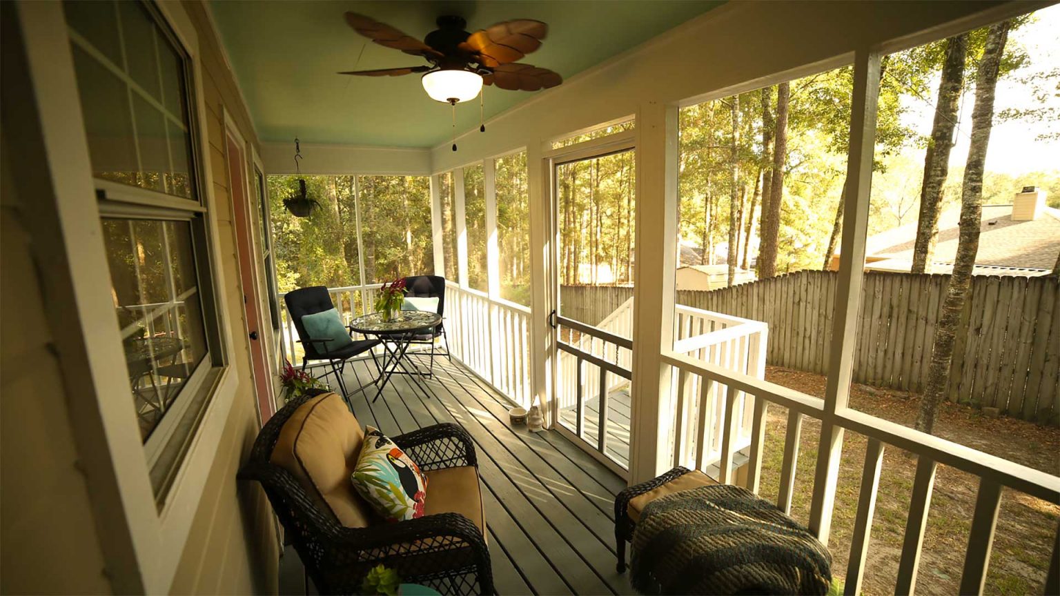 Transform a Deck into a ScreenedIn Porch