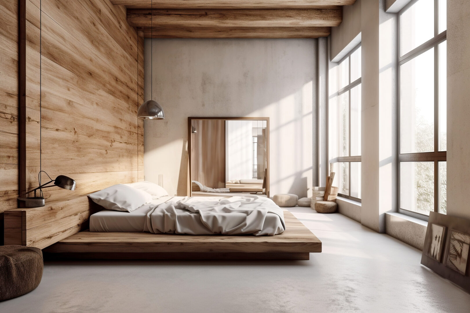 How to Create a Bedroom Accent With Wood Wall Panels