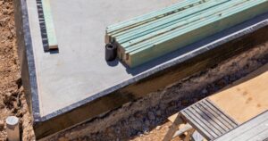 concrete slab installation