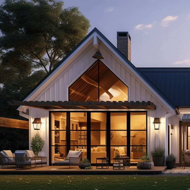 23 Board and Batten Gable Home Ideas