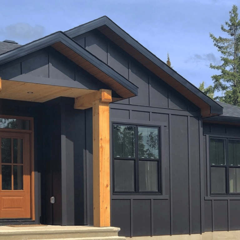 13 Black Board and Batten Exterior Home Ideas (2024) Today's Homeowner