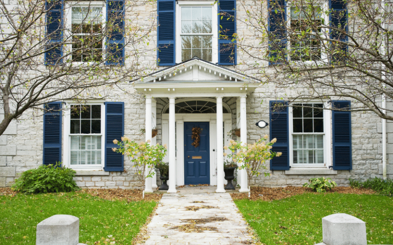 11 Dark Blue House Exterior Ideas (2025) | Today's Homeowner