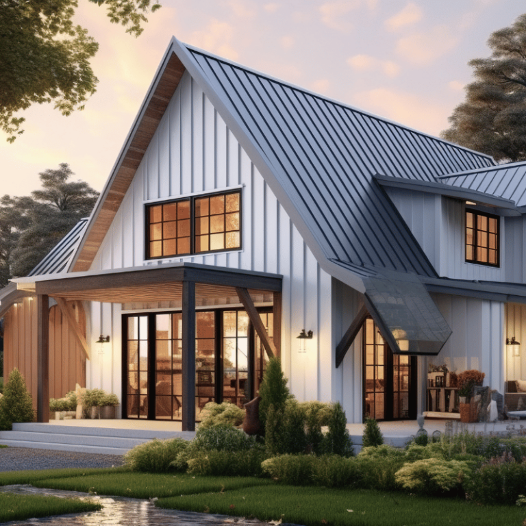 23 Board and Batten Gable Home Ideas